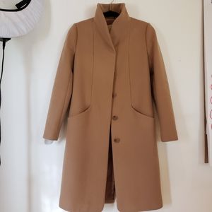 Aritzia Wilfred cocoon coat long